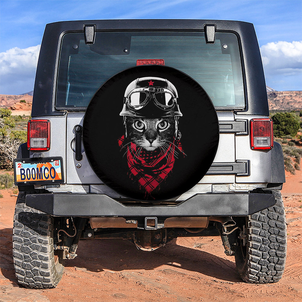 Cat Pilot Car Spare Tire Cover