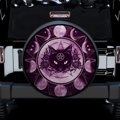 Cat Witches Voice Car Spare Tire Cover