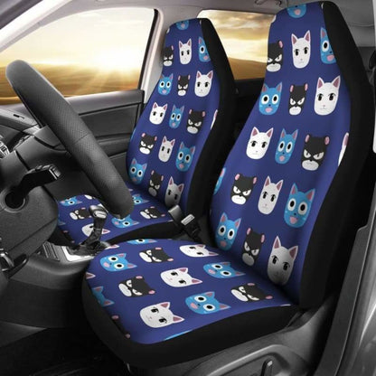 Cats Fairy Tail Car Seat Covers Universal Fit 051312