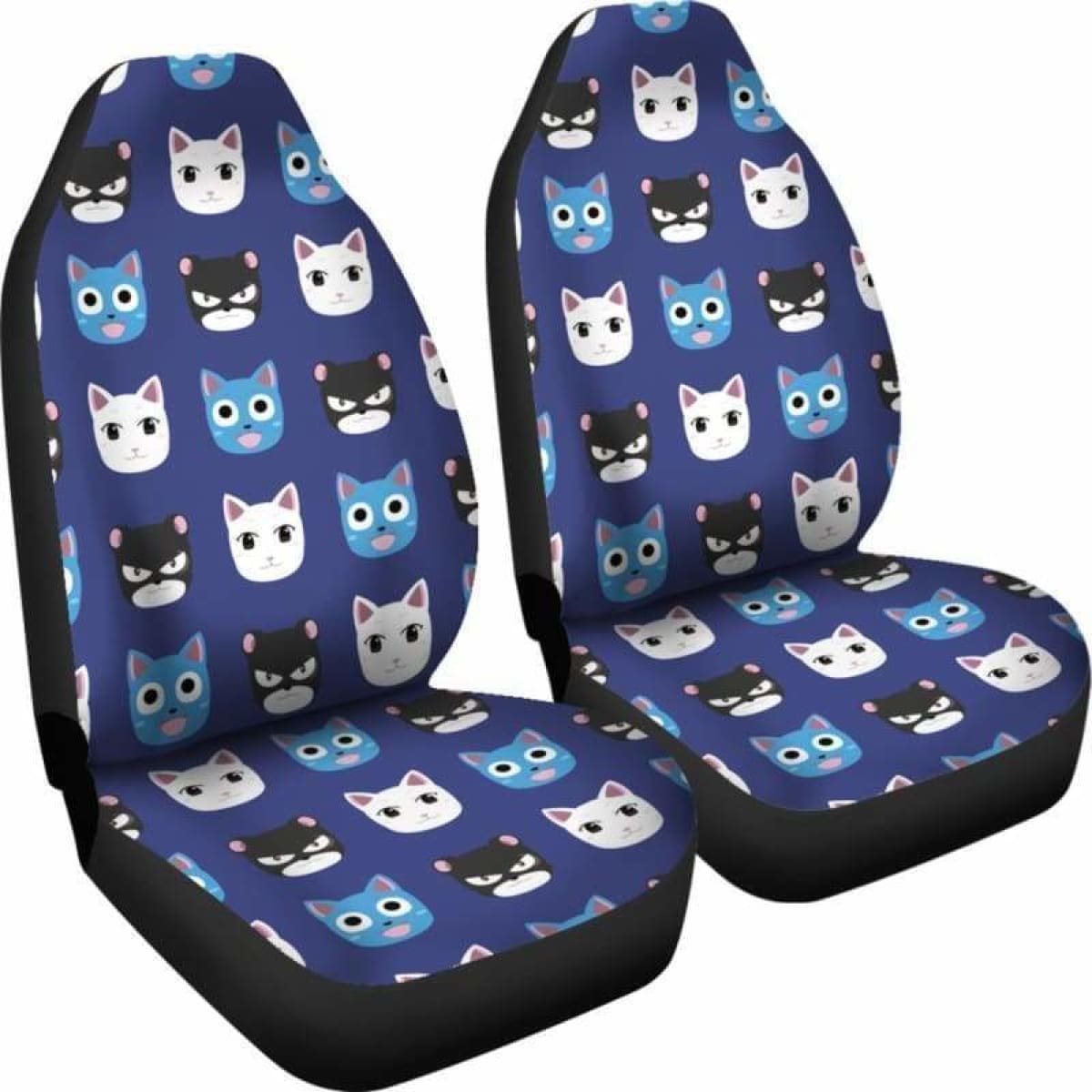 Cats Fairy Tail Car Seat Covers Universal Fit 051312