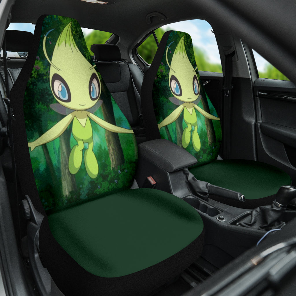 Celebi Green Pokemon Car Seat Covers Style 2 213001