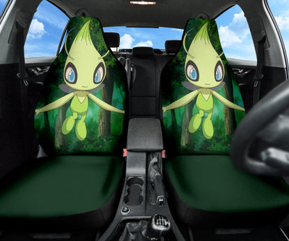 Celebi Green Pokemon Car Seat Covers Style 2 213001