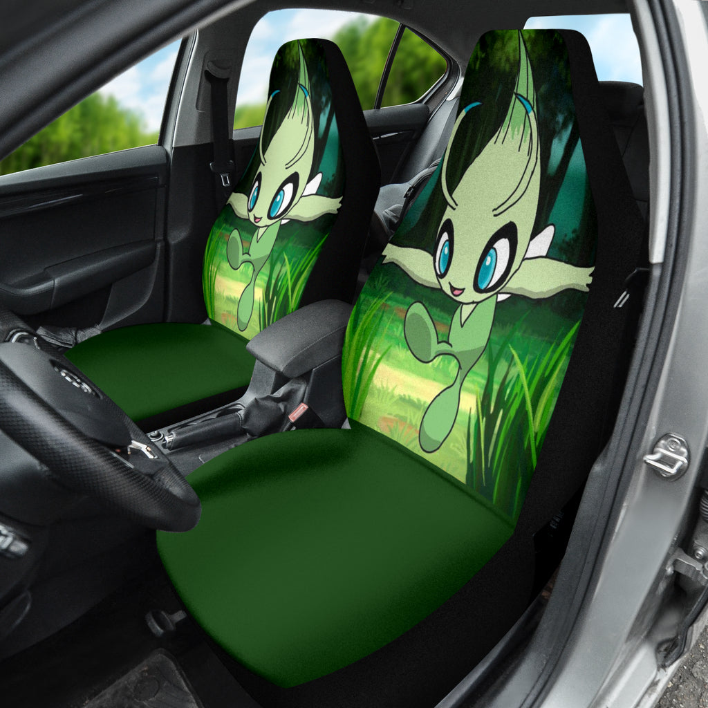 Celebi Green Pokemon Car Seat Covers Style 1 213001