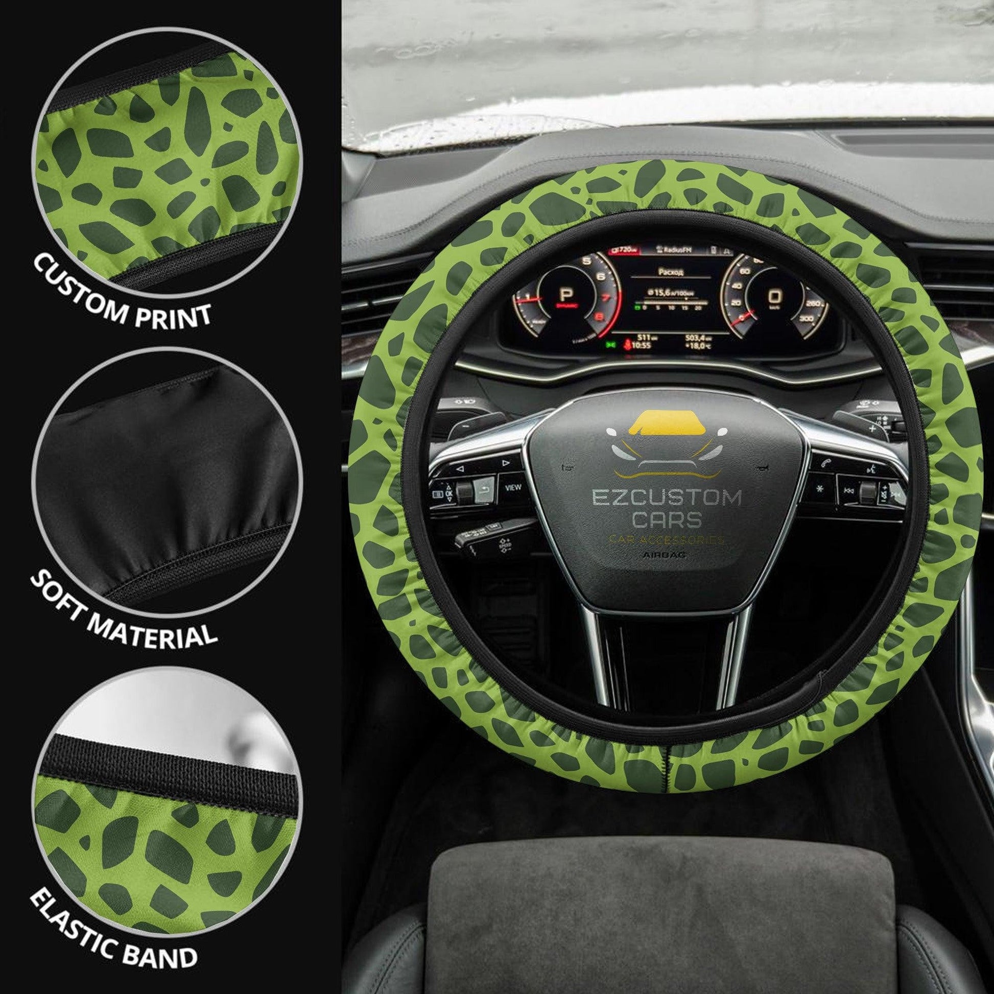 Cell Anime Steering Wheel Cover Custom Dragon Ball Anime Car Accessories