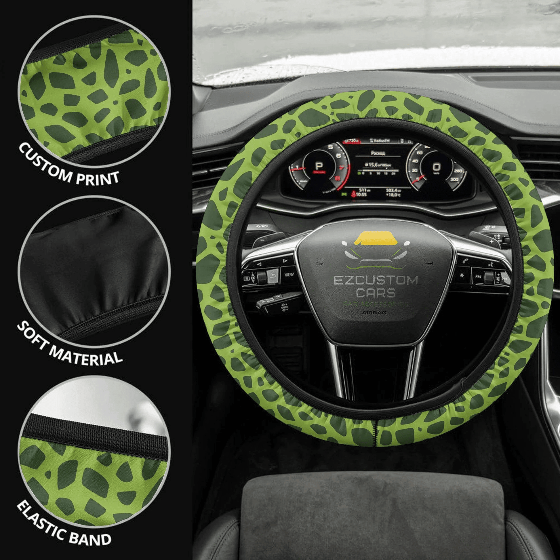 Cell Anime Steering Wheel Cover Custom Dragon Ball Anime Car Accessories