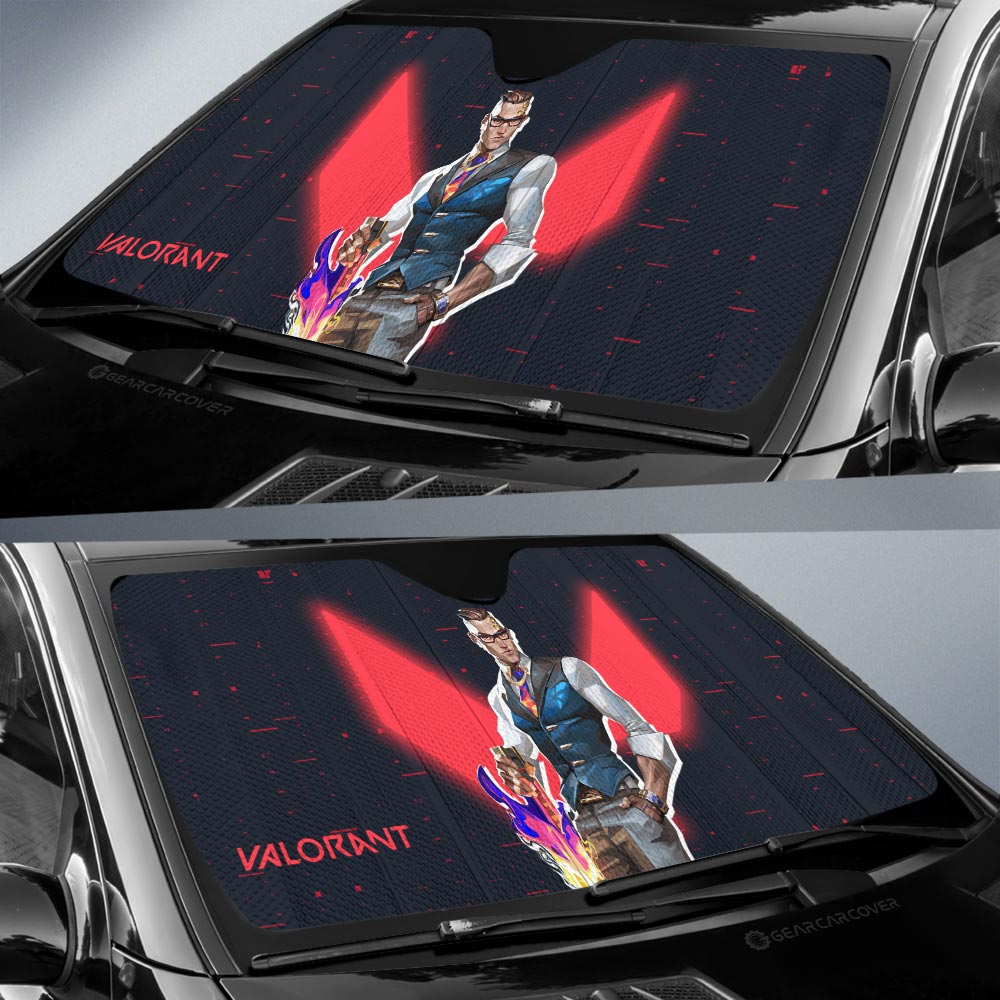 Chamber Car Sunshade Custom Valorant Agent
