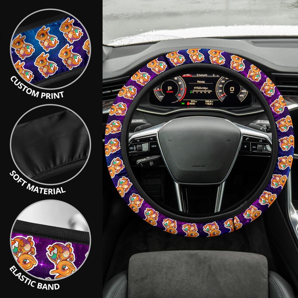 Charizard 2 Car Steering Wheel Cover