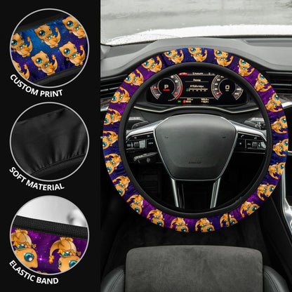 Charizard 3 Car Steering Wheel Cover