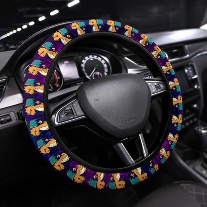 Charizard 4 Car Steering Wheel Cover