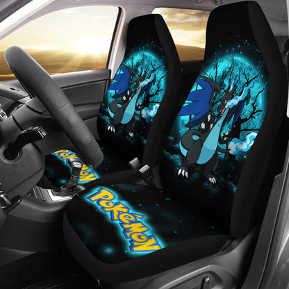 Charizard Mega X Moonlight Car Seat Covers