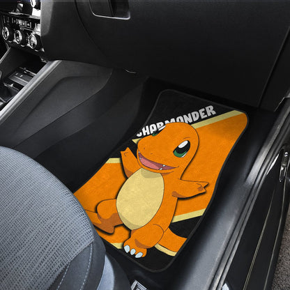 Charmander Car Floor Mats Custom Anime Car Interior Accessories