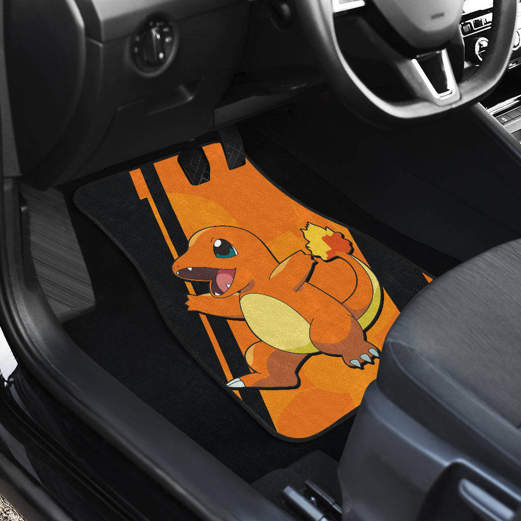 Charmander Pokemon Car Floor Mats Style Custom For Fans Ci230117-06a