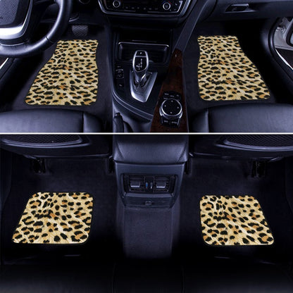 Cheetah Print Car Floor Mats Custom Car Accessories