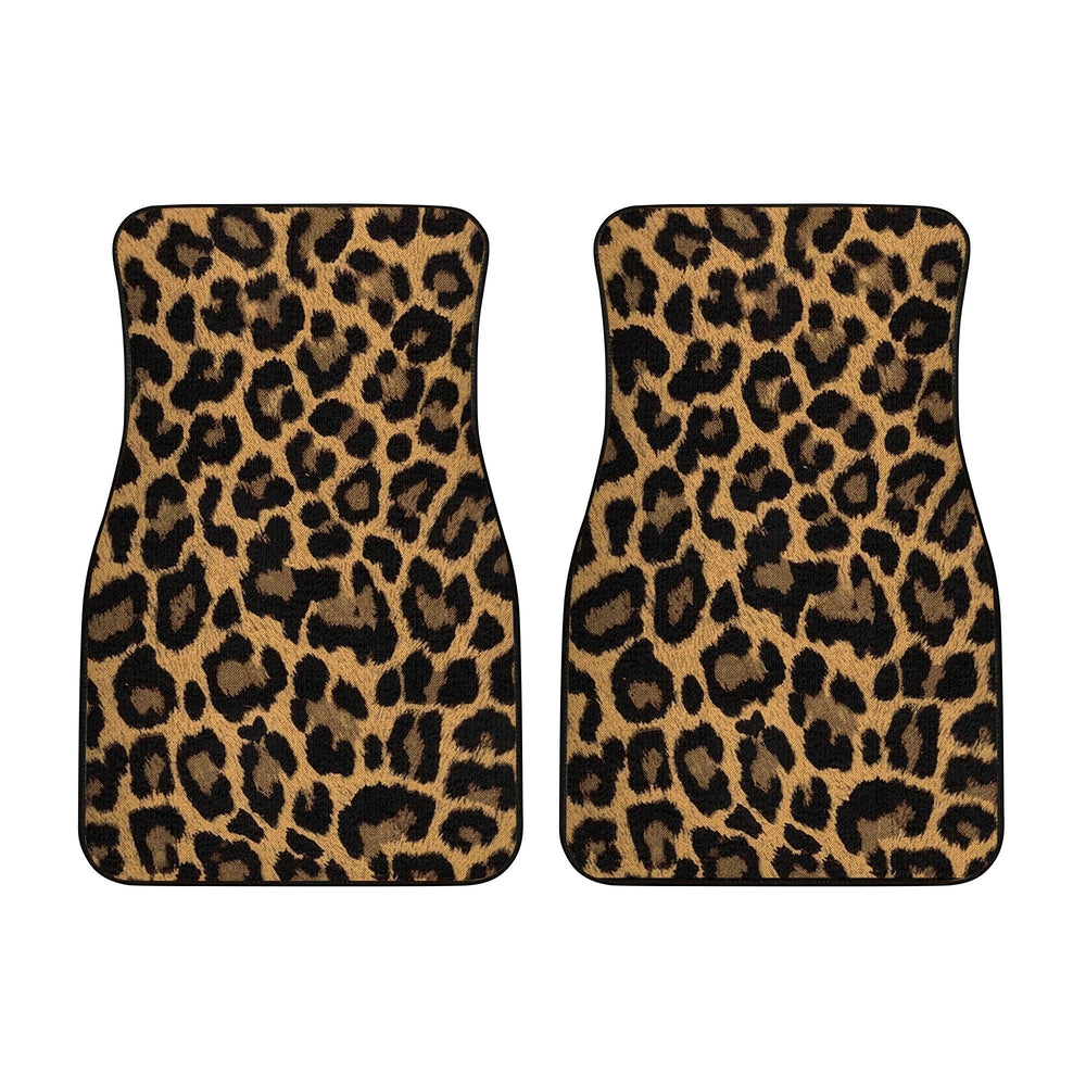 Cheetah Print Car Floor Mats Custom Skin Animal Print Car Accessories