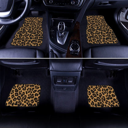 Cheetah Print Car Floor Mats Custom Skin Animal Print Car Accessories