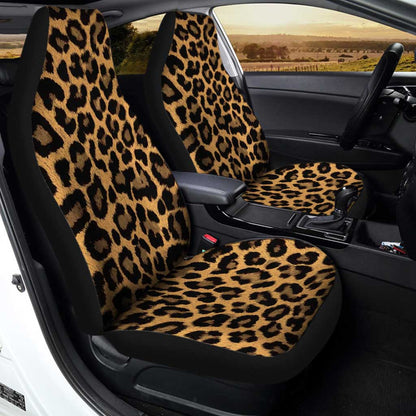 Cheetah Skin Print Car Seat Covers Custom Animal Car Accessories