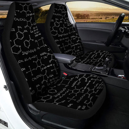 Chemistry Formula Car Seat Covers Set Of 2