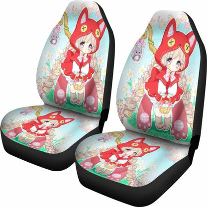 Chibi Red Riding Hood Car Seat Covers Universal Fit 051012