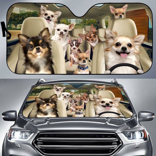 Chihuahua All Over Printed 3D Sun Shade