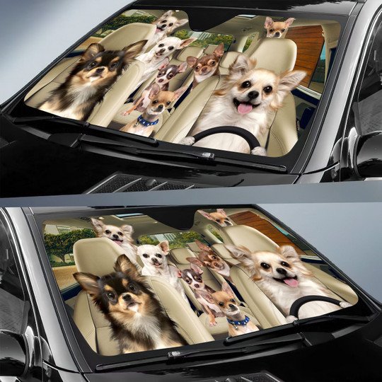Chihuahua All Over Printed 3D Sun Shade