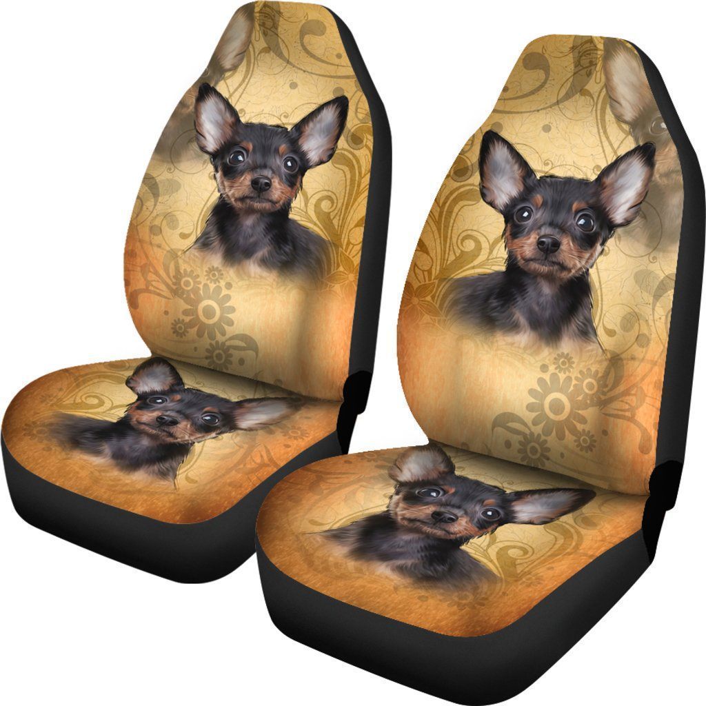 Chihuahua Car Seat Covers Custom Vintage Car Accessories For Dog Lovers