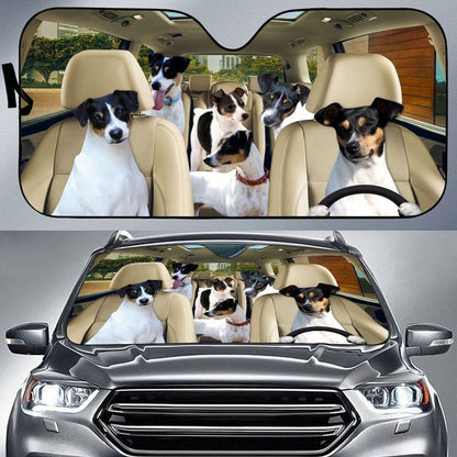 Chilean Terrier_ Terrier Chileno Car All Over Printed 3D Sun Shade