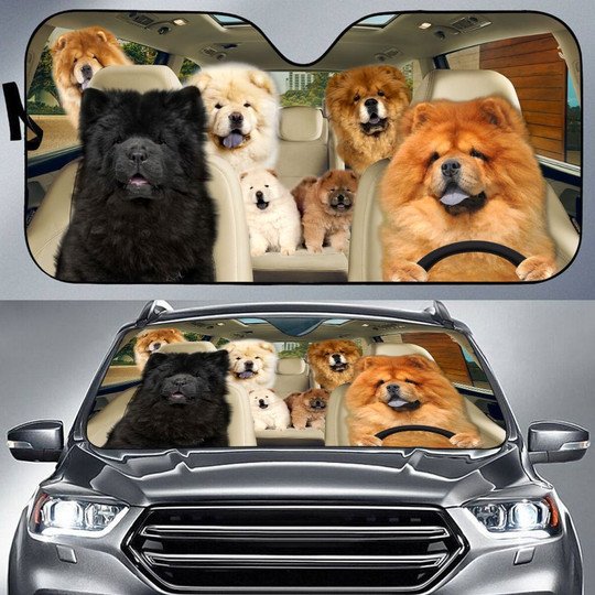 Chow Chow All Over Printed 3D Sun Shade