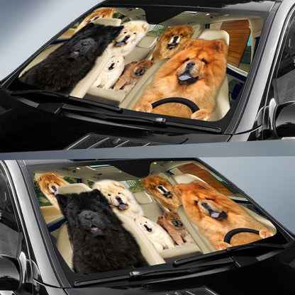 Chow Chow All Over Printed 3D Sun Shade