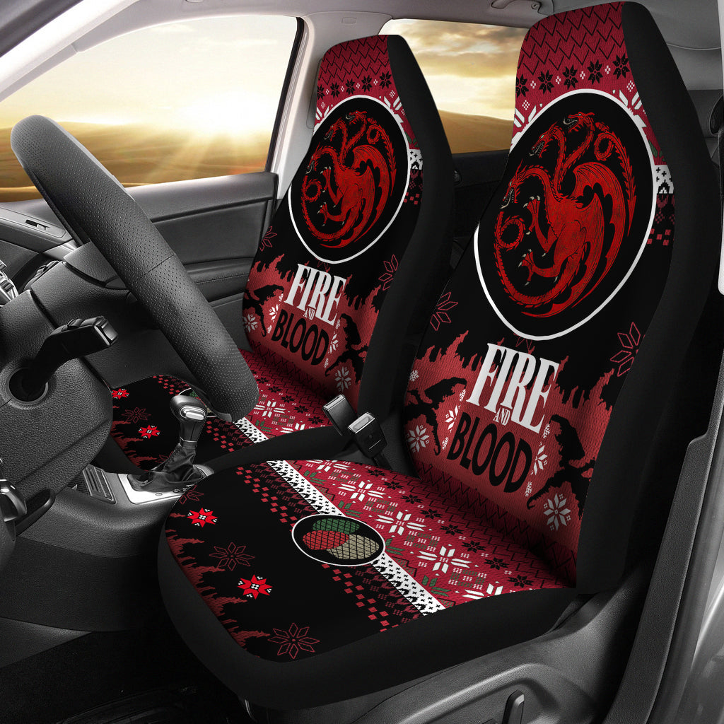 Christmas Game Of Thrones Targaryen Christmas Car Seat Covers