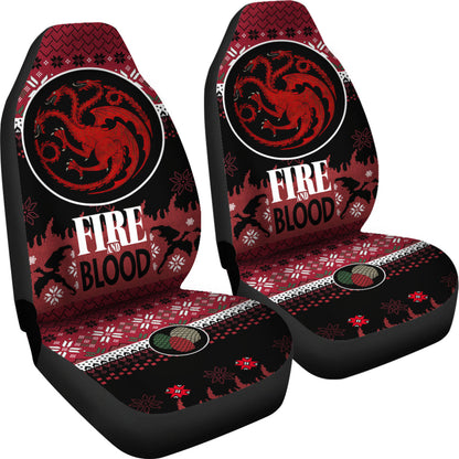 Christmas Game Of Thrones Targaryen Christmas Car Seat Covers