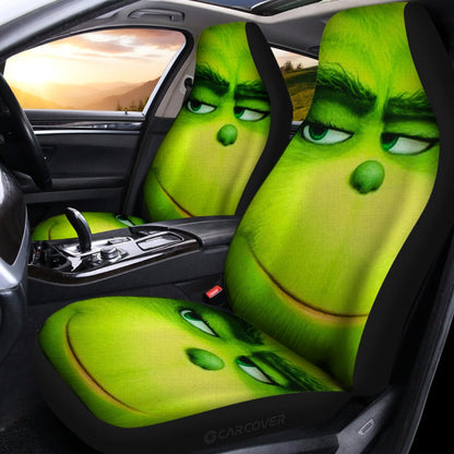 Christmas Grinch Car Seat Covers Custom Car Interior Accessories