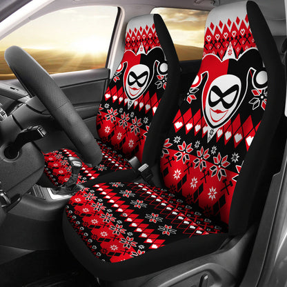 Christmas Harley Quinn Car Seat Covers