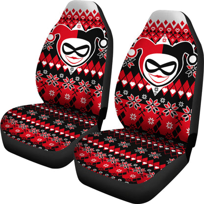Christmas Harley Quinn Car Seat Covers