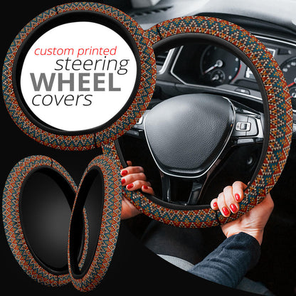 Christmas Ugly Style Premium Car Steering Wheel Cover