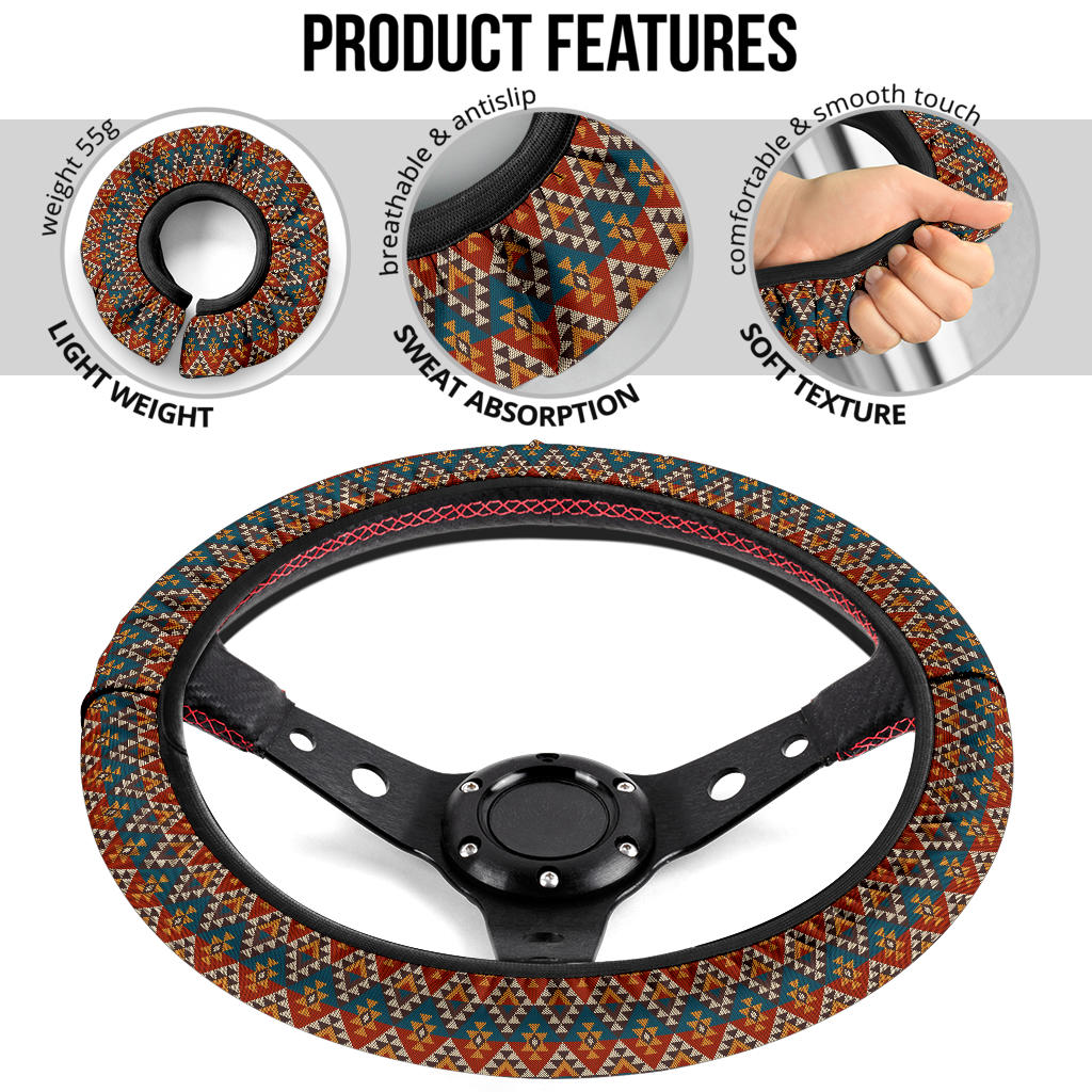Christmas Ugly Style Premium Car Steering Wheel Cover