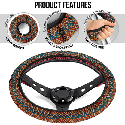 Christmas Ugly Style Premium Car Steering Wheel Cover
