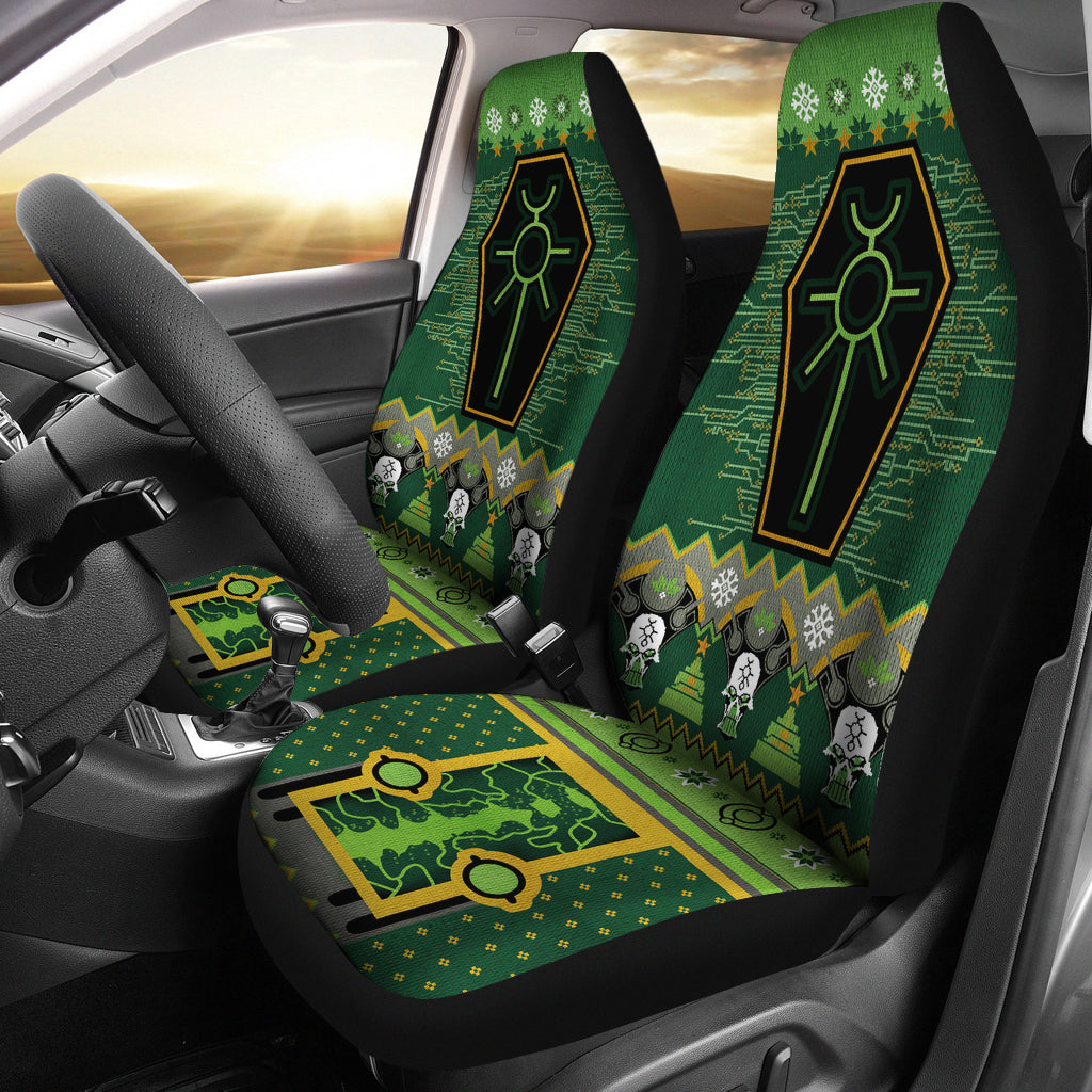 Christmas Warhammer 40k Christmas Green Car Seat Covers