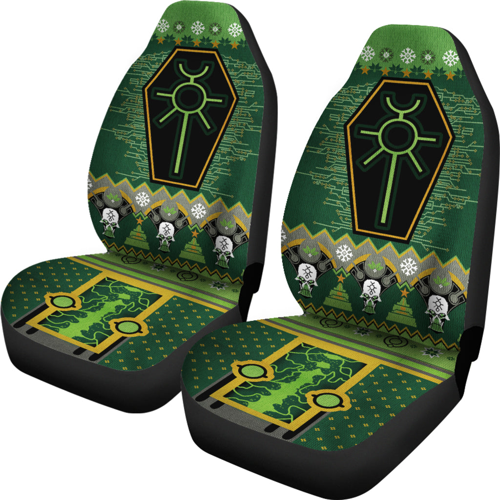 Christmas Warhammer 40k Christmas Green Car Seat Covers
