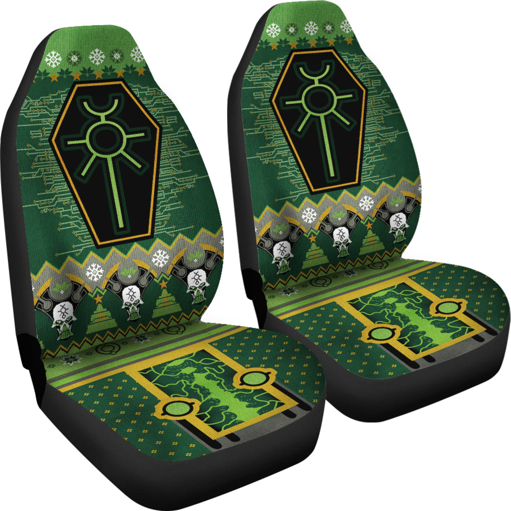 Christmas Warhammer 40k Christmas Green Car Seat Covers