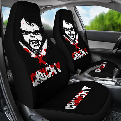 Chucky Blood Horror Film Car Seat Covers Chucky Horror Film Car Accesories Ci091121