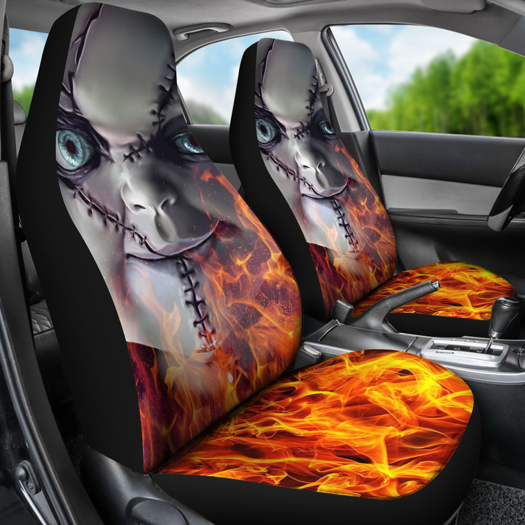 Chucky Fire Horror Movie Car Seat Covers Chucky Horror Film Car Accesories Ci091121