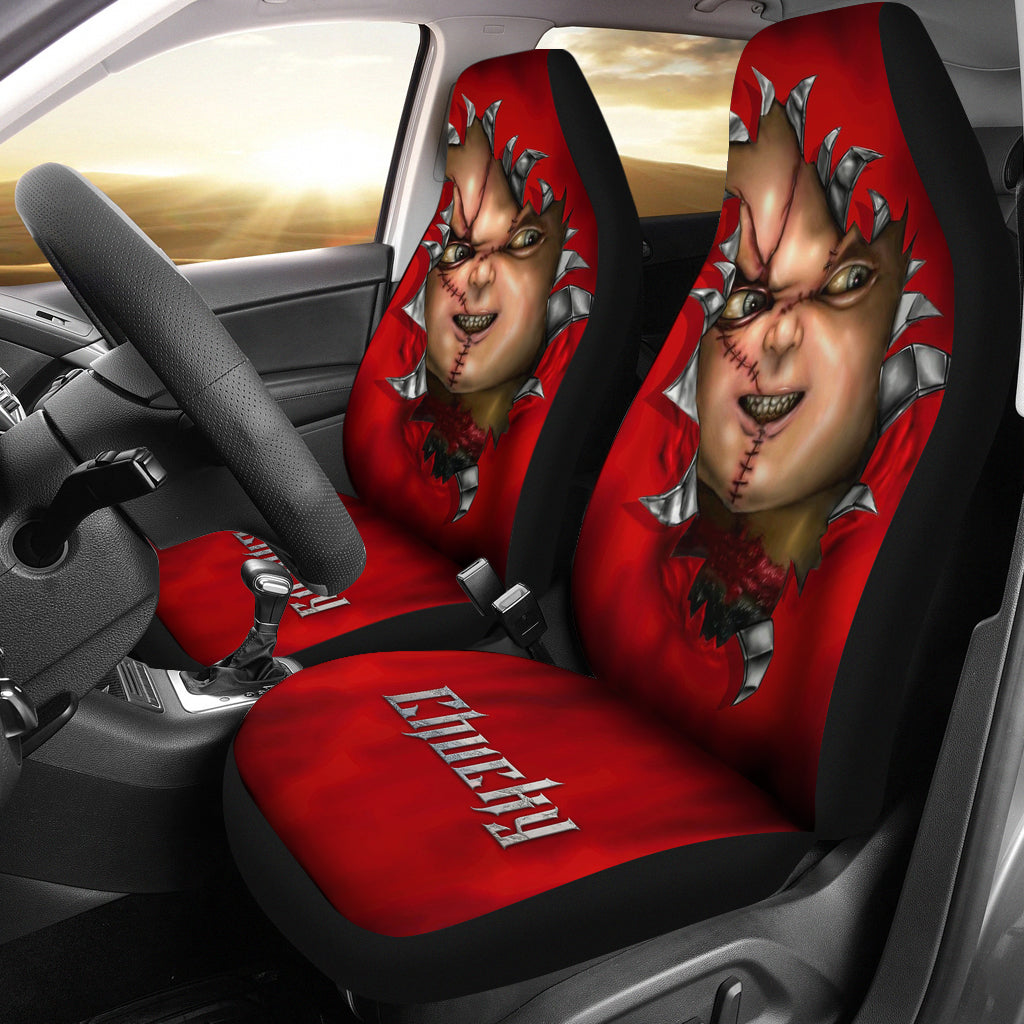 Chucky Horror Movie Car Seat Covers Chucky Horror Film Car Accesories Ci091121