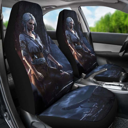 Ciri The Witcher 3: Wild Hunt Game Fan Gift Car Seat Covers Universal Fit 051012