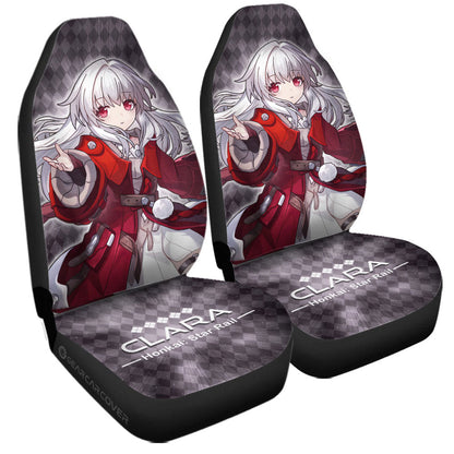Clara Car Seat Covers Custom Honkai Star Rail Car Accessories