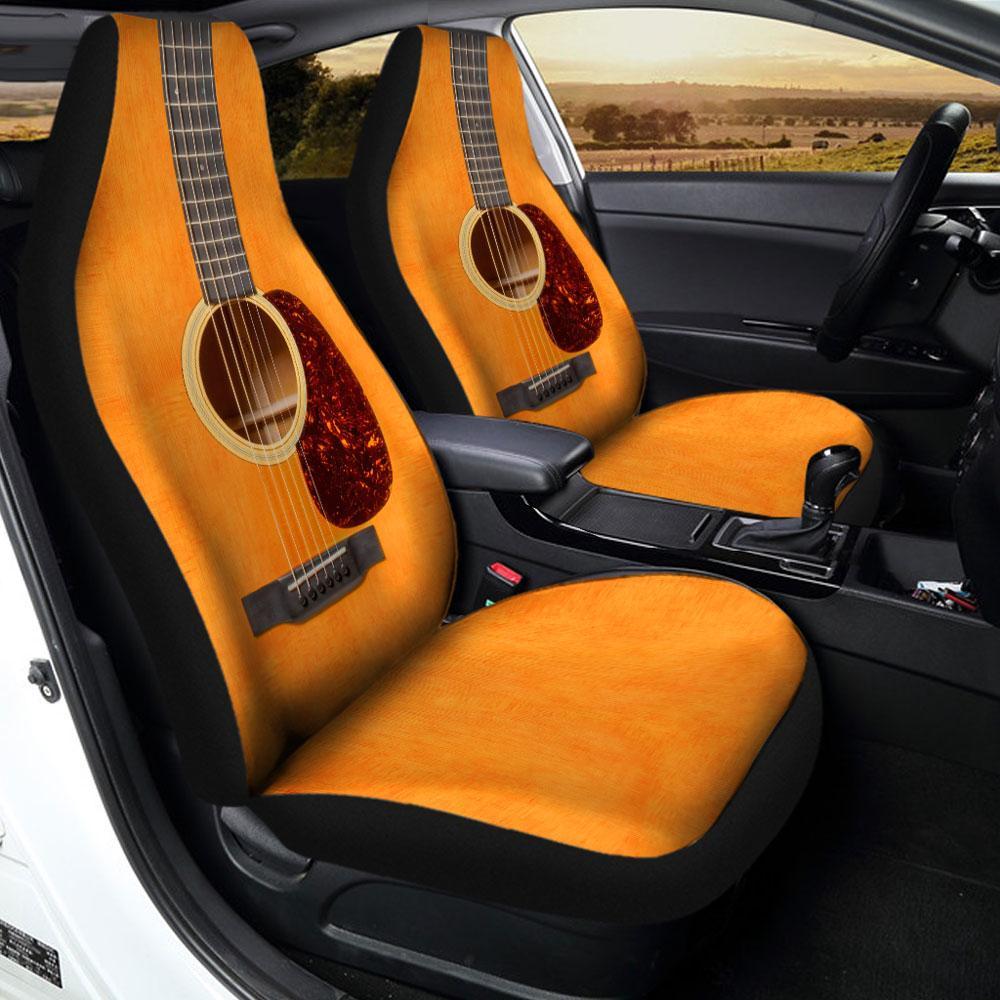 Classic Guitar Car Seat Covers Custom Car Interior Accessories
