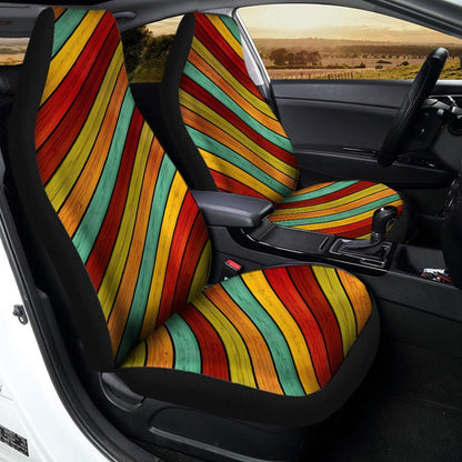Color Strips Car Seat Covers Custom Car Accessories