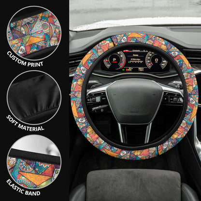 Colorful Fashion Premium Car Steering Wheel Cover