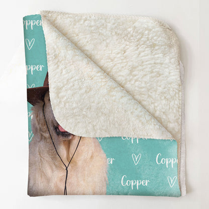 Personalized Name And Photo - Personalized Photo Blanket