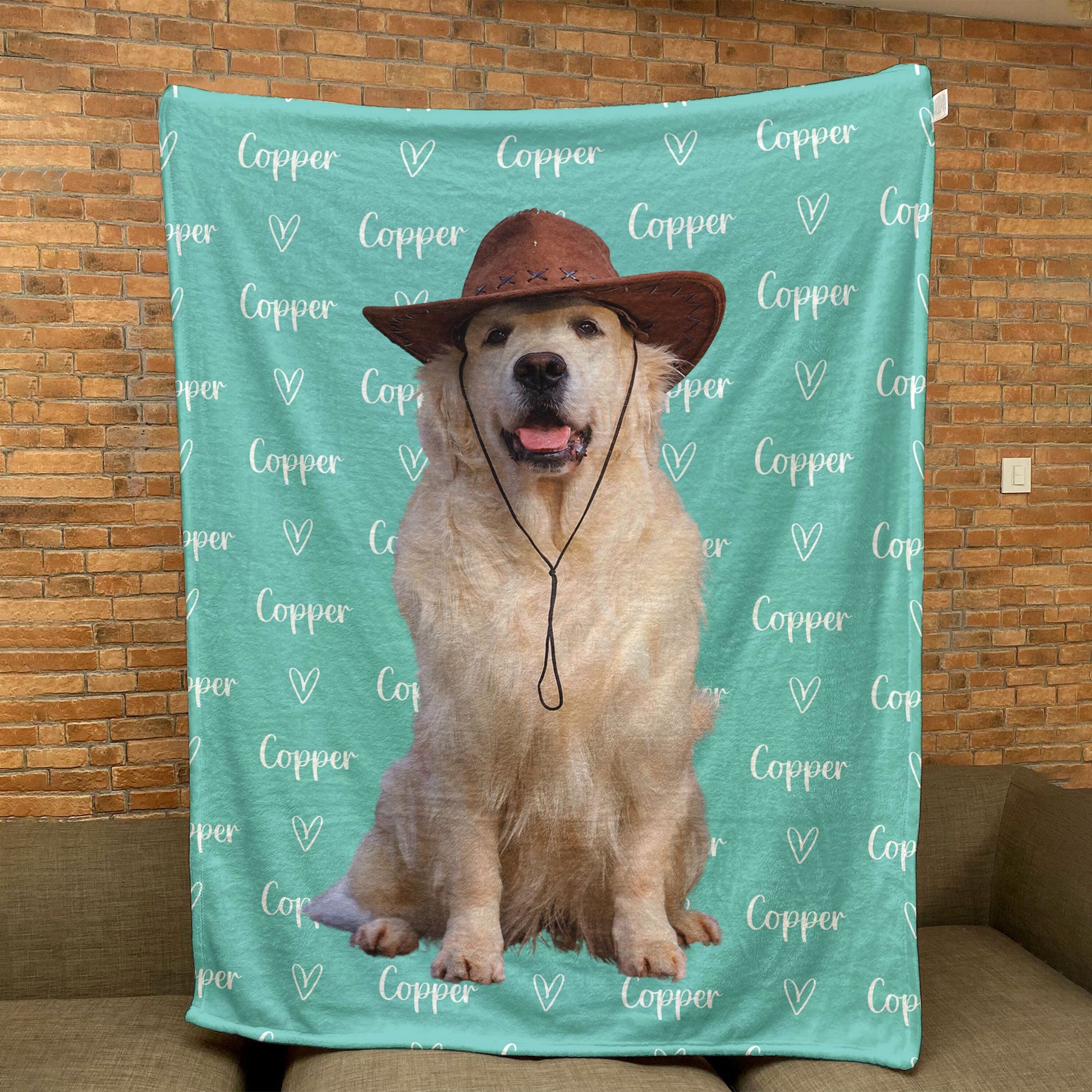 Personalized Name And Photo - Personalized Photo Blanket
