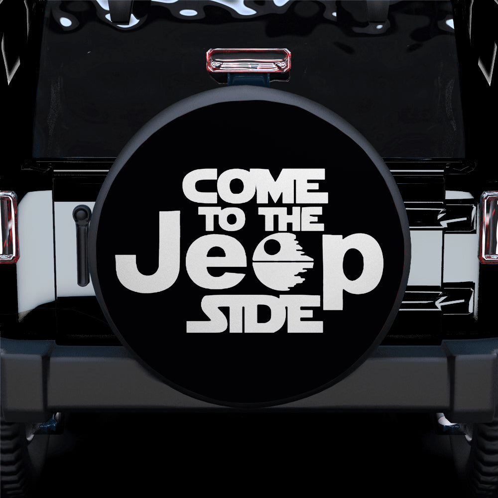 Come To The Jeep Side Car Spare Tire Cover